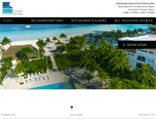 Tablet Screenshot of beachscapekinhavillas.com